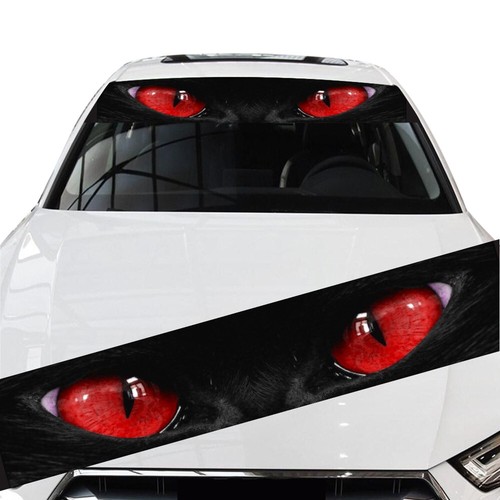Car decals windshield top - car,
