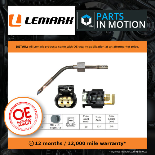Exhaust temperature sensor - exhaust,