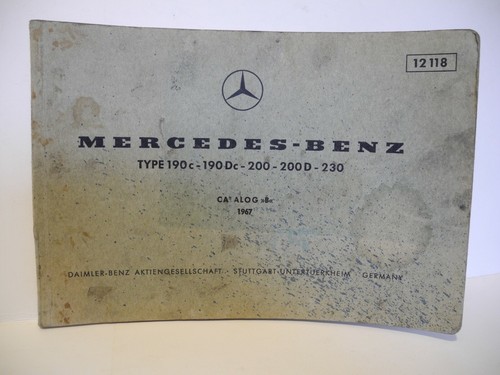 Mercedes benz parts book - mercedes-benz,